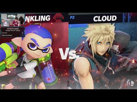 Checkmate - Everest (Cloud) vs RighteousRook (Inkling) - Smash Ultimate Singles