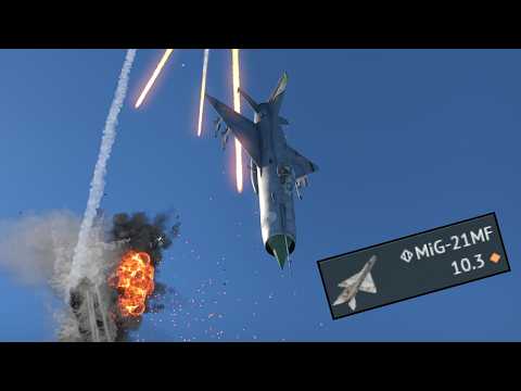 One Of The Best Planes For Its BR - MiG-21MF - War Thunder