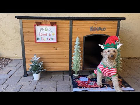 Aivituvin AIR63 IN Extra Large Insulated Dog House Soft Liner Inside