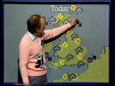 BBC Weather Forecast - Michael Fish - 1983