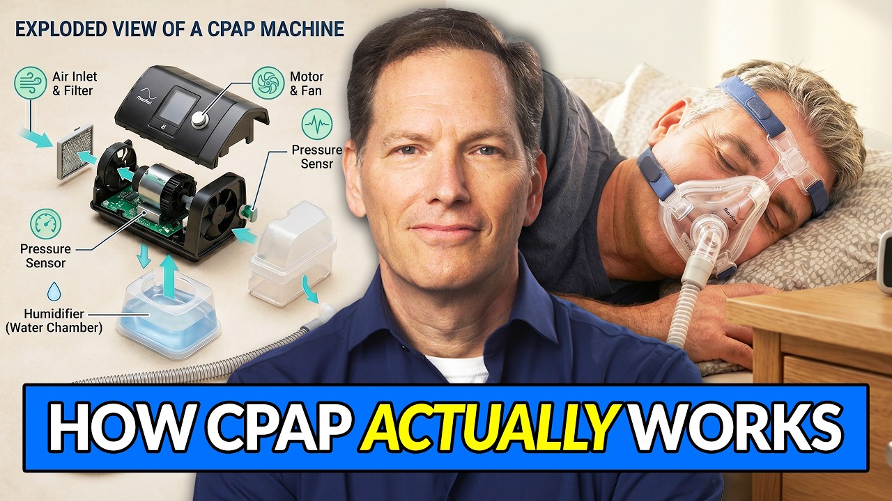 How CPAP Therapy Actually Works – A Sleep Doctor Explains