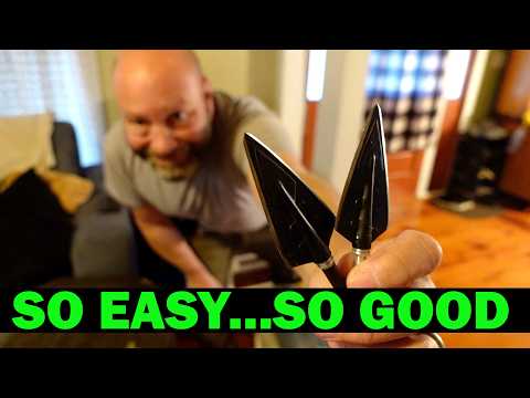 ACE Super Express BroadHeads So Easy To Get Wicked Sharp Fast