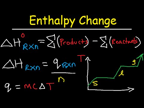 Enthalpy Change of Reaction & Formation - Thermochemistry & Calorimetry Practice Problems