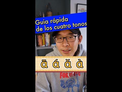 Otra manera de ver los 4 tonos en chino