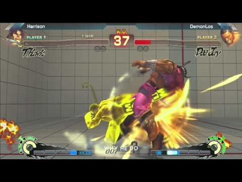 SSF4: Harrison vs Demon Los - Why Me Dojo? 007
