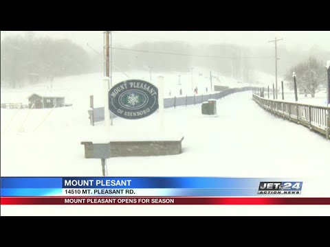 Mount Pleasant opens slopes for the first day of the season