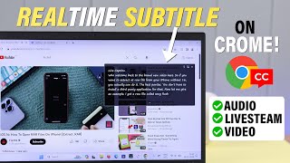 How to Turn ON Live Captions on Google Chrome! [Enable & Use in Window