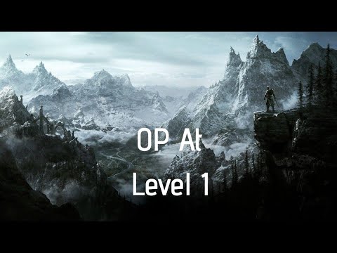 Skyrim | How To Be OP At Level 1 2024