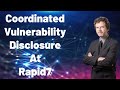 Coordinated Vulnerability Disclosure At Rapid7