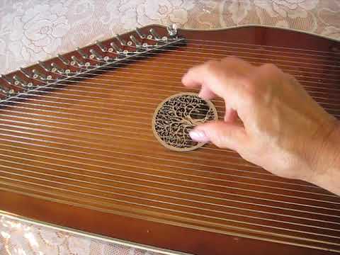 Therapy Harp Swarmandal Monochord Celestial Strings Tuning 432Hz Hard Case image 8