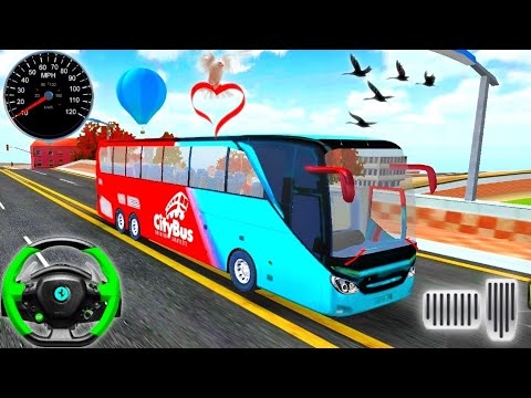 🔥City Bus Driver Simulator Ultimate: Madrid - Android Gameplay #3d #trandingvidos #busgames ..