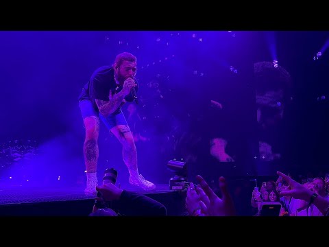 Post Malone - White Iverson - Live at The O2 Arena (London, UK) - 6 May 2023 - 4K 60fps