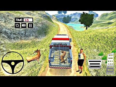 Animal Ambulance Rescue Simulator - Offroad Emergency Van Driving - Android Gameplay #13