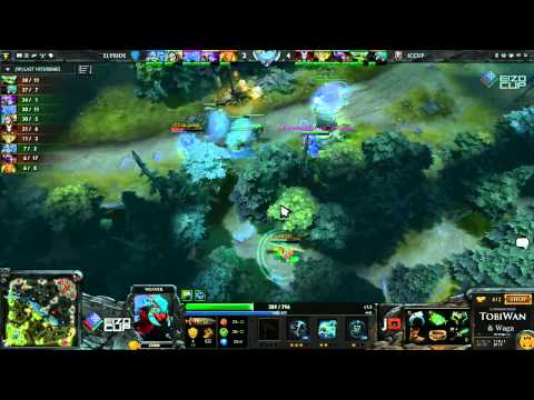 Lions Pride vs iCCup Game 3   EIZO Cup DOTA 2   TobiWan & Wagamama