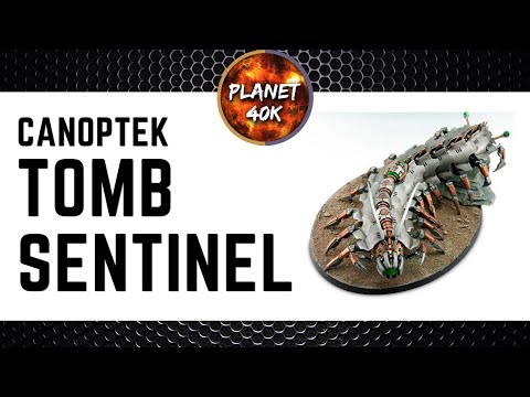 Canoptek Tomb Sentinel - Better Than Our Heavy Support? - Necrons Review / Tactics - 40k - 9th Ed