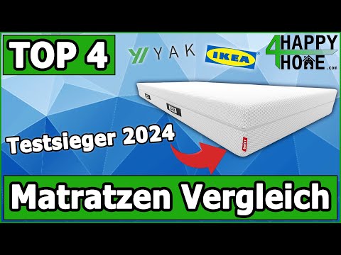 Matratzen Vergleich für 2025 🛌 [Emma, bett1, YAK, IKEA]