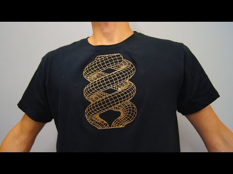 Awesome 3d printed t-shirt design