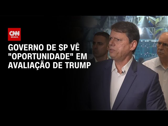 Tarcísio: Trump querer rotular facções como "terroristas" é "oportunidade" | CNN NOVO DIA
