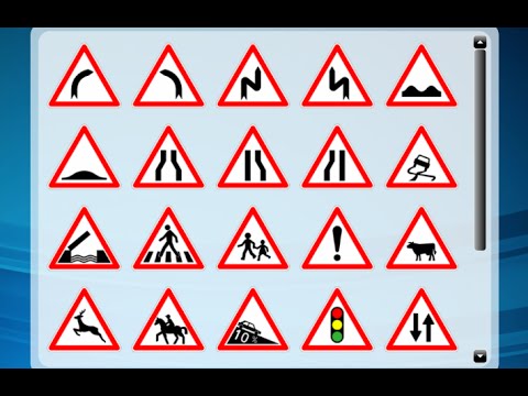 code de la route 👌 panneaux signaux de danger + panneaux d'interdiction @CodeDeLaRouteEnFrance