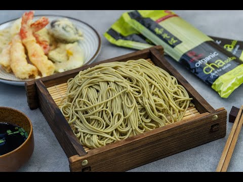 2 Recipes for Easy Soba Noodles | Minced Meat Soba | Cold Cha Soba | How to Make Tempura at Home