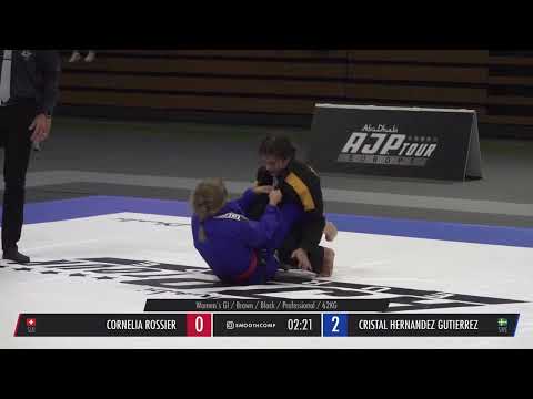 CORNELIA ROSSIER vs CRISTAL HERNANDEZ GUTIERREZ - AJP TOUR EUROPE 2022