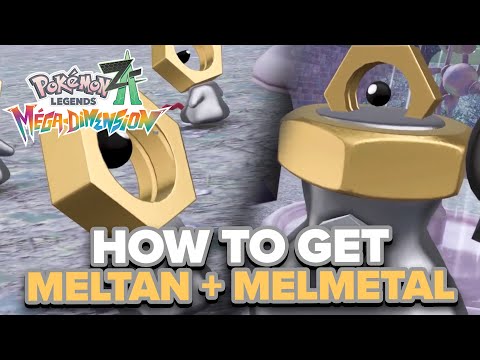 How To Get Meltan and Melmetal in Pokemon Legenda ZA! 