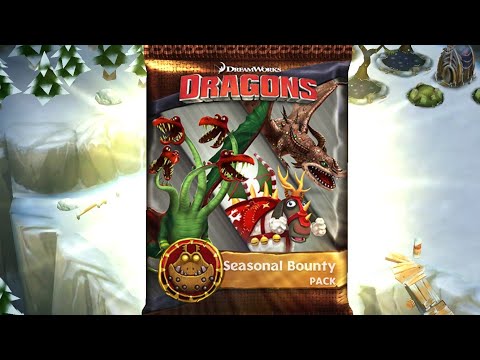 THE NEW SEASONAL BOUNTY PACK - Dragons: Rise of Berk