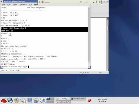 ns2 projects-Hop-by-Hop Routing in Wireless Mesh Networks with Bandwidth Guarantees