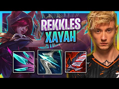 REKKLES IS A GOD WITH XAYAH! | FNC Rekkles Plays Xayah ADC vs Ashe!  Season 2023