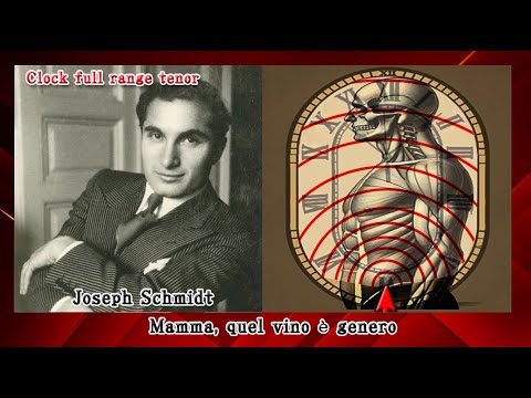 Joseph Schmidt  Mutter, Der Rote War Allzu Feurig With a secret singing technique