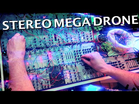 MASSIVE STEREO WALL OF SOUND // All new AE Modular Synth Modules! #TTNM
