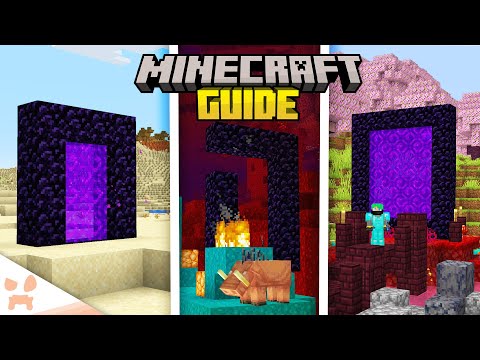 wattles - Portal Tricks, Linking, & Fast Travel! | Minecraft 1.20 Guide