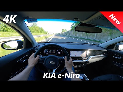 KIA e-Niro 2021 - POV test drive in 4K | 150 kW - 204 HP (Pure driving)