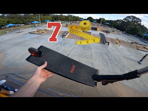 Testing a 7 Wide Scooter Deck!