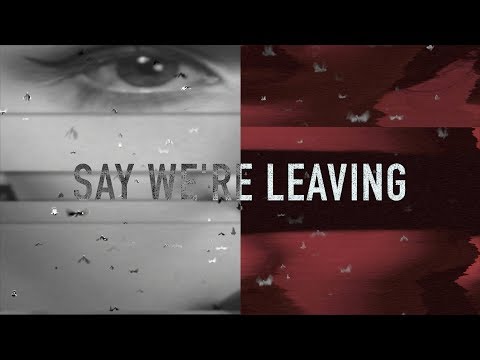 Godsticks - We are Leaving (lyrics video) (from Faced with Rage)