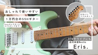 【初心者ギター】1万円台のギターってどうなん? /Nestia Eris.をSSHエレキギターを購入レビュー!【ボカロPやDTMer・バンドにも!】