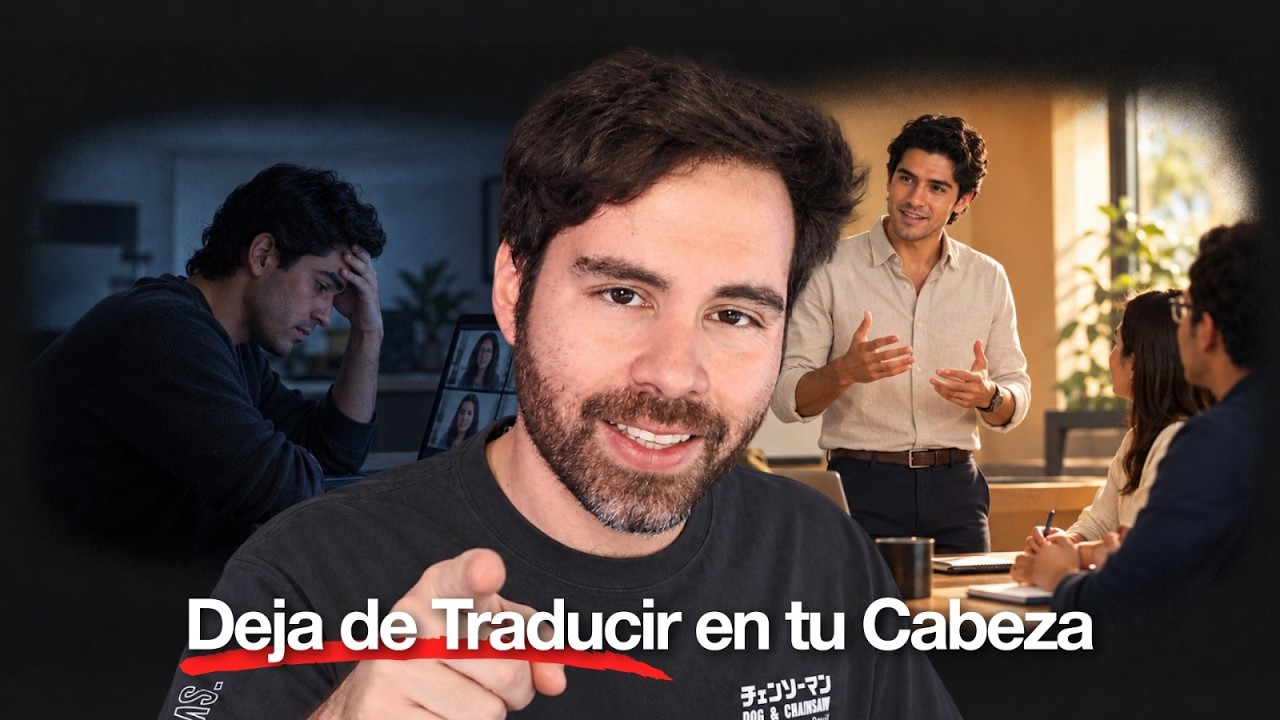 Cómo PENSAR en INGLÉS y dejar de TRADUCIR en tu cabeza
