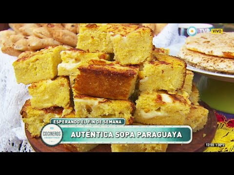 Chipá y sopa paraguaya auténticas