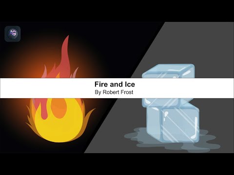 Poem: Fire And Ice | Animation in English | Class 10 | First Flight | CBSE