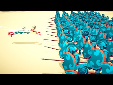SUPER PEASANT vs 100x EVERY UNIT - Totally Accurate Battle Simulator TABS