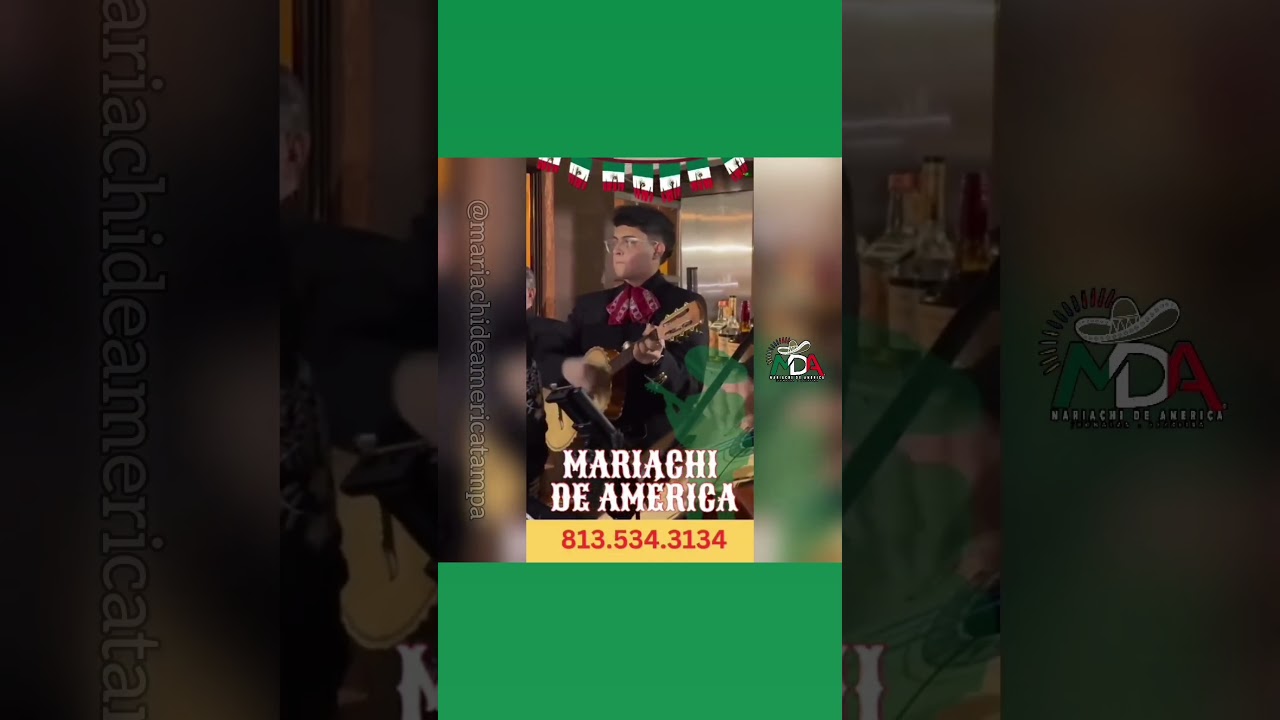 Promotional video thumbnail 4 for Mariachi De América Tampa