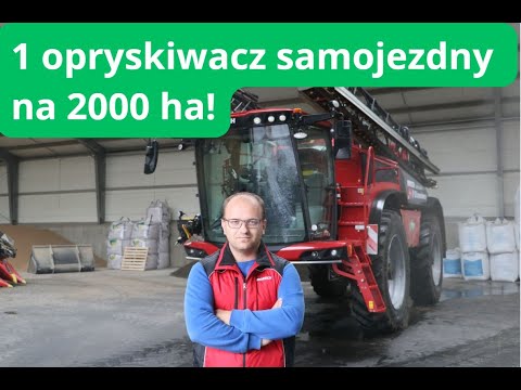 Jeden opryskiwacz samojezdny na 2000 ha. Jak rolnik GR Lewandowscy wdrażają rolnictwo precyzyjne?
