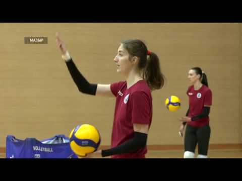 Волейбольный клуб "Жемчужина Полесья" в полуфинале чемпионата Беларуси в дивизионе А видео