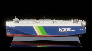 NYK ARIES LEADER Turntable render for Portfolio