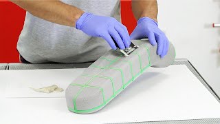 Composite (Fibreglass) Pattern Making Tutorial (Carbon Fibre Airbox Pt.1)