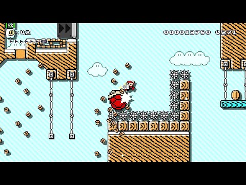 Lofty Lifts by Hampl - Super Mario Maker 2