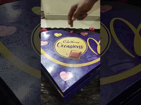 Cadbury Occasions ❤️ | Cadbury Chocolate 🍫 | Cadbury Box Unboxing | Best Chocolate Box #shortvideo