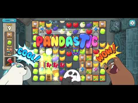 We Bare Bears the Puzzle for Kakao Season2 Level 178 - No Boosters