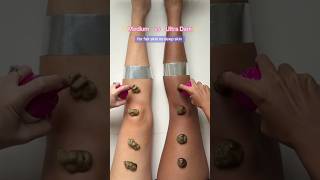 MEDIUM VS ULTRA DARK SELF TAN SHADE✨ #cocoandeve #selftan #tanning #faketan