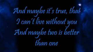 Boys Like Girls ft Taylor Swift~ Two Is Better Than One Lyrics